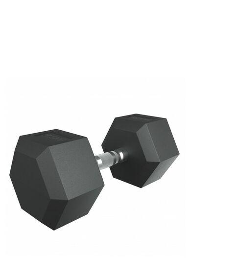 Гантель гексагональная UNIX Fit 27.5 кг обрезиненная фотографии