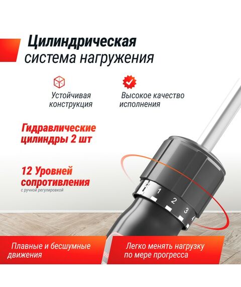 Гребной тренажер UNIX Fit 320G гидравлический фотографии