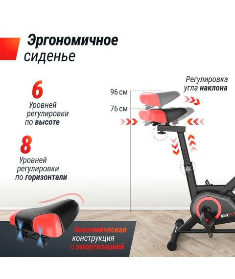 Спин-байк UNIX Fit SB-360 фотографии