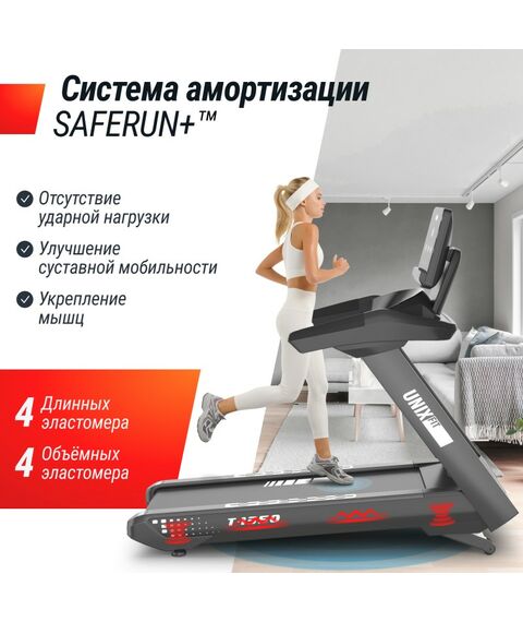 Беговая дорожка UNIX Fit T-1350 PRO (LED) фотографии