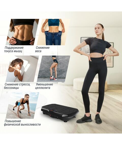UNIX Fit Виброплатформа Edge 2D Black фотографии