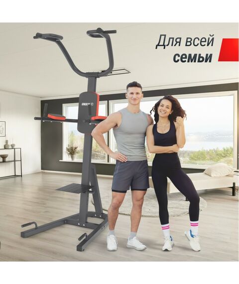 Турник-пресс-брусья UNIX Fit POWER TOWER 200 фотографии