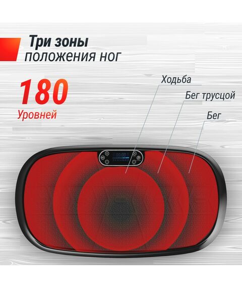 Виброплатформа UNIX Fit Quake 3D Black фотографии