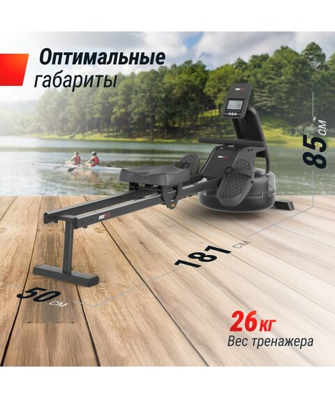 Гребной тренажер UNIX Fit Water Rower 340 фотографии
