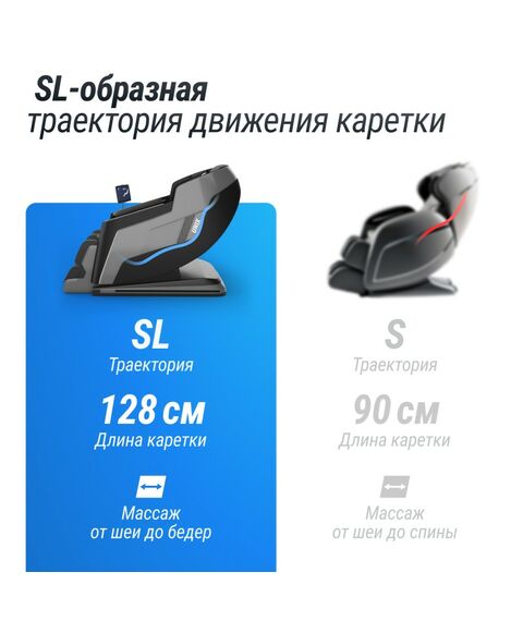 UNIX Med Массажное кресло Afelia Black фотографии