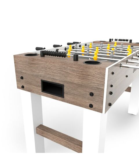 Игровой стол Футбол - Кикер UNIX line Grey Wood 125х61 см фотографии