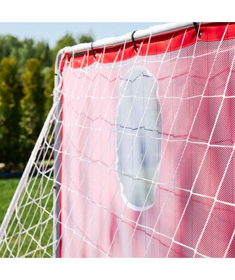 Ворота футбольные переносные UNIX line 217x153 см стальные, с мишенями фотографии