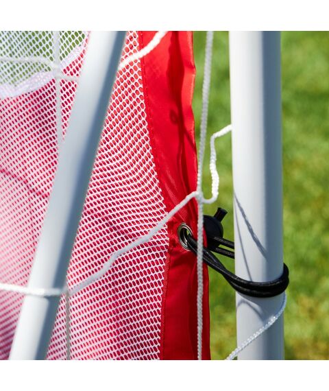 Ворота футбольные переносные UNIX line 217x153 см стальные, с мишенями фотографии