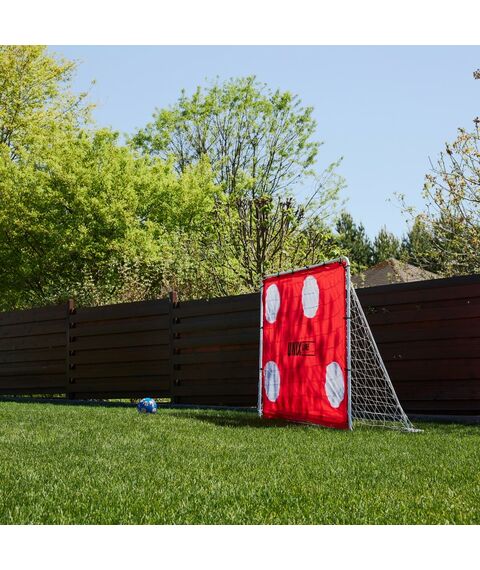 Ворота футбольные переносные UNIX line 217x153 см стальные, с мишенями фотографии