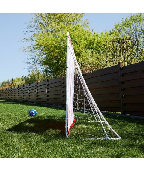 Ворота футбольные переносные UNIX line 217x153 см стальные, с мишенями фотографии