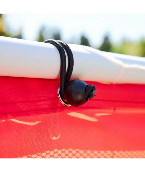 Ворота футбольные переносные UNIX line 217x153 см стальные, с мишенями фотографии