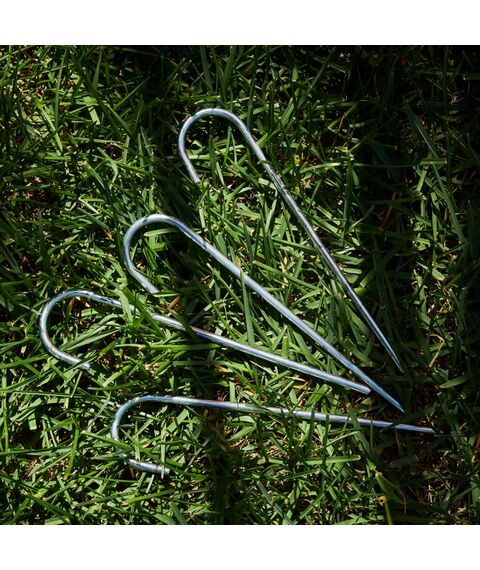 Ворота футбольные переносные UNIX line 217x153 см стальные, с мишенями фотографии