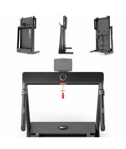 Беговая дорожка UNIX Fit Hi-tech F4 Space Grey фотографии