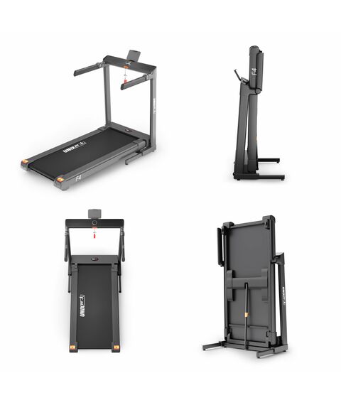 Беговая дорожка UNIX Fit Hi-tech F4 Space Grey фотографии