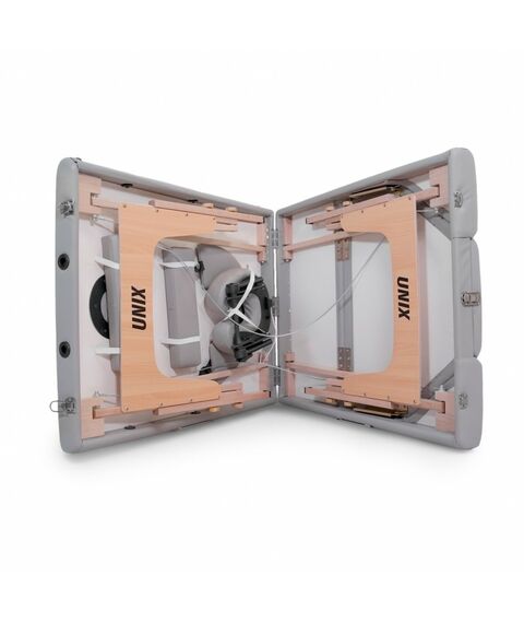 Массажный стол UNIX Med Serenity 3 Section Grey фотографии