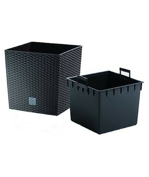 Кашпо: Кашпо для цветов  Rato Low DRTS400L-S433 37/64 л, 2 предмета фотографии