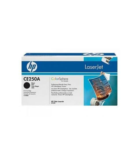 Для HP (оригинал): Картридж HP CE250A Black для hp LJ CP3525 фотографии