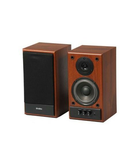 Колонки: Колонки SVEN SPS-702 Walnut 2x20W, дерево фотографии