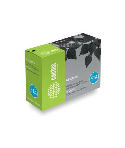 Для HP (совместимые): Картридж Cactus CS-Q7551A для hp LJ P3005/M3027mfp/M3035mfp фотографии