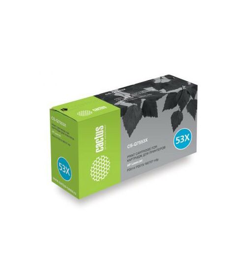 Для HP (совместимые): Картридж Cactus CS-Q7553X для hp LJ P2015/2014 P2727mfp фотографии