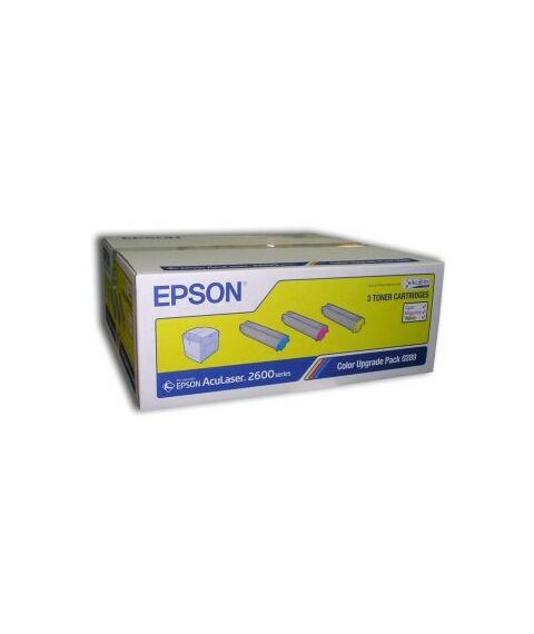 Для Epson (оригинал): Набор из 3 картриджей Epson S050289 Upgrade Pack CMY EPS AcuLaser 2600 серии фотографии