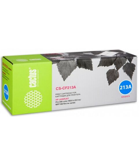 Для HP (совместимые): Картридж Cactus CS-CF213A Magenta для hp LJ Pro 200 M251/M276n фотографии