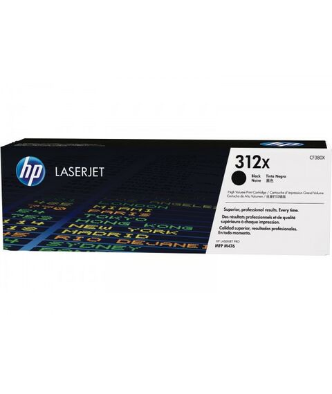 Для HP (оригинал): Картридж HP CF380X Black №312X для Color LaserJet Pro MFP M476 повышенной емкости фотографии