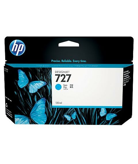 Для HP (оригинал): Картридж HP B3P19A Cyan №727 130-ml Ink Cartridge, для hp DesignJet T920/1500/2500 фотографии