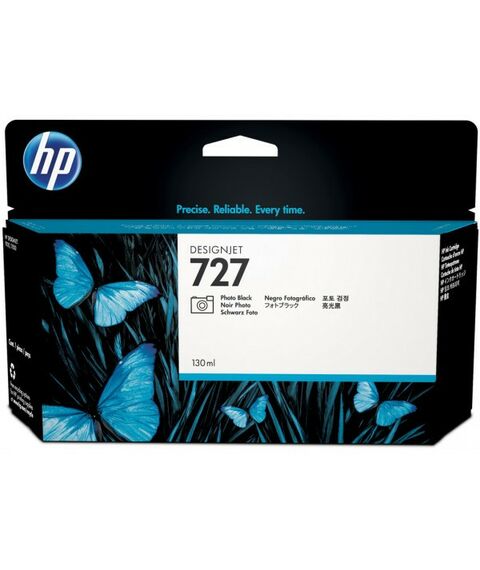 Для HP (оригинал): Картридж HP B3P23A Photo Black №727, 130 ml, для hp DesignJet T920/1500/2500 фотографии