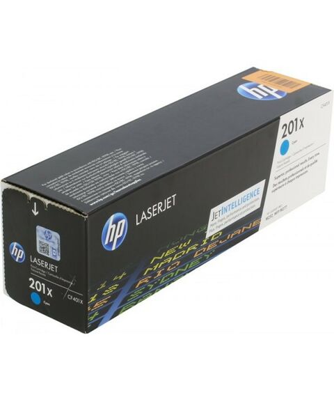 Для HP (оригинал): Картридж HP CF401X Cyan №201X для hp LaserJet Pro M252, MFP M277  повышенной ёмкости фотографии