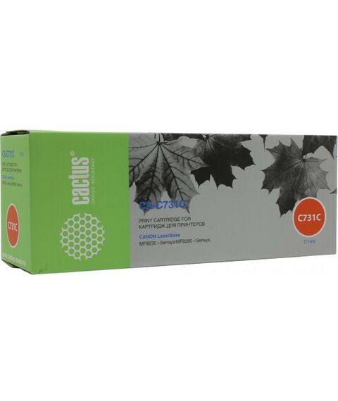 Для Canon (совместимые): Картридж Cactus CS-C731C Cyan для Canon MF8230/8280 фотографии