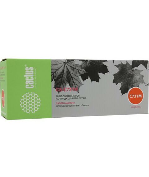 Для Canon (совместимые): Картридж Cactus CS-C731M Magenta для Canon MF8230/8280 фотографии