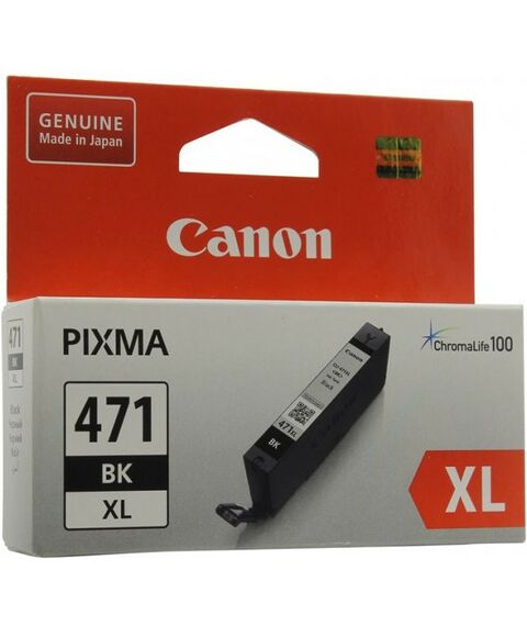Для Canon (оригинал): Чернильница Canon CLI-471BK XL Black для PIXMA MG5740/6840/7740 фотографии