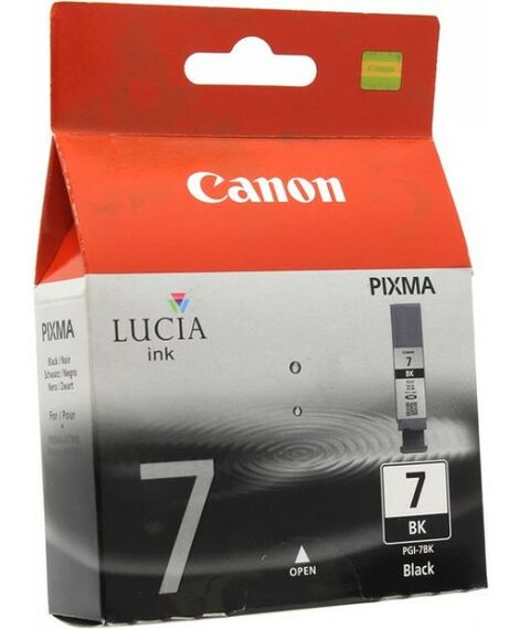 Для Canon (оригинал): Чернильница Canon PGI-7BK Black для PIXMA iX700/MX7600 фотографии
