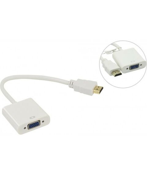 Переходники, разветвители: Кабель-адаптер VCOM CG558 HDMI -> VGA(15F) фотографии