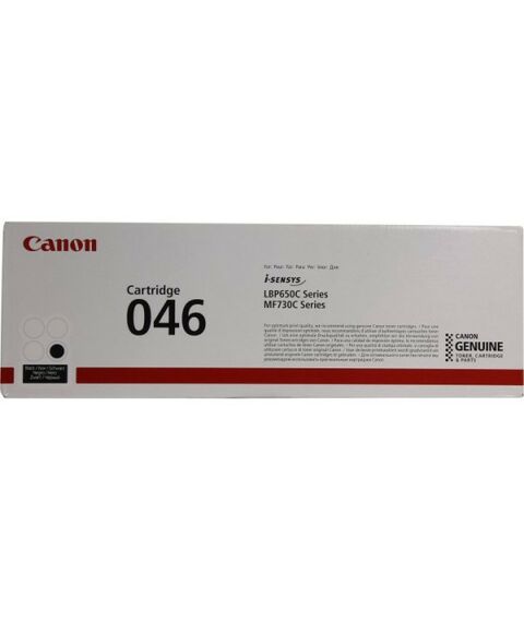 Для Canon (оригинал): Тонер-картридж Canon 046 Black для i-SENSYS LBP650C/MF730C фотографии