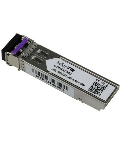 Медиаконвертеры и модули: Модуль SFP Mikrotik S-C49DLC40D Duplex,  LC, SM фотографии
