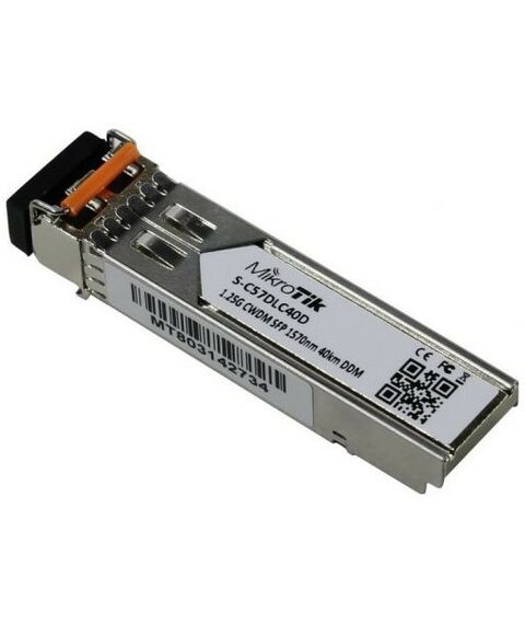 Медиаконвертеры и модули: Модуль SFP Mikrotik S-C57DLC40D Duplex, LC, SM фотографии
