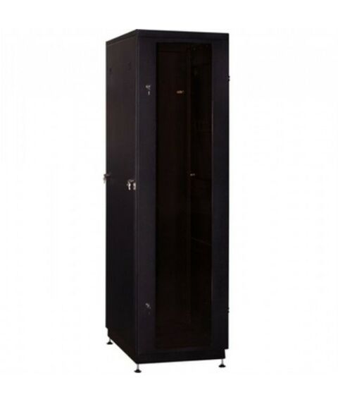 Шкафы и стойки: Шкаф напольный NT PRACTIC 2 MG42-610 B 19" 42U 600*1000, дверь со стеклом, чёрный (3ч) фотографии