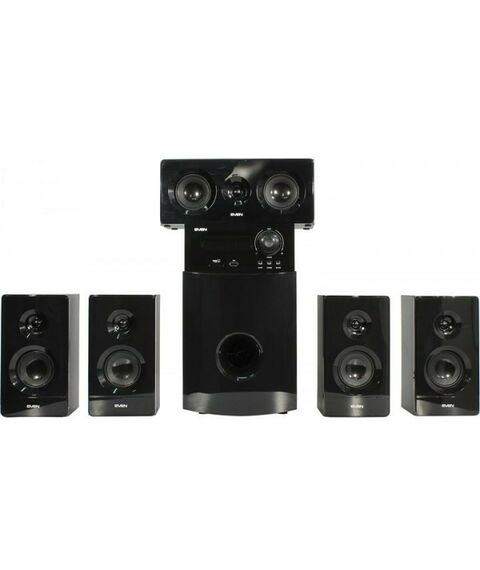 Колонки: Колонки SVEN HT-210 5x15W+Subwoofer 50W, дерево, Bluetooth, SD, USB, FM, ПДУ фотографии