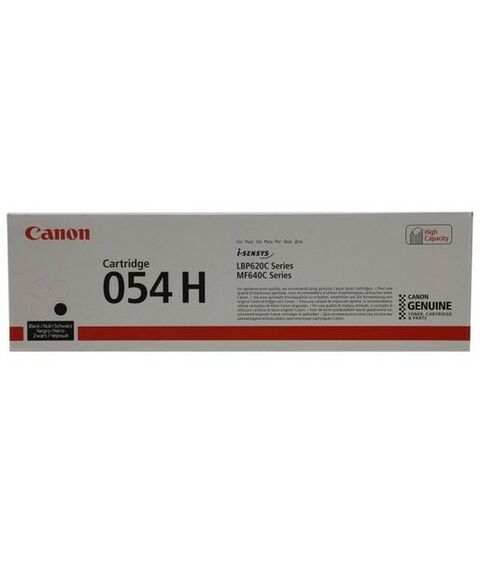 Для Canon (оригинал): Картридж Canon 054H Black для LBP-620C/MF640C серии фотографии