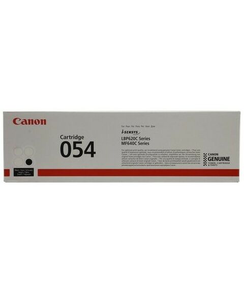 Для Canon (оригинал): Картридж Canon 054 Black для LBP-620C/MF640C серии фотографии