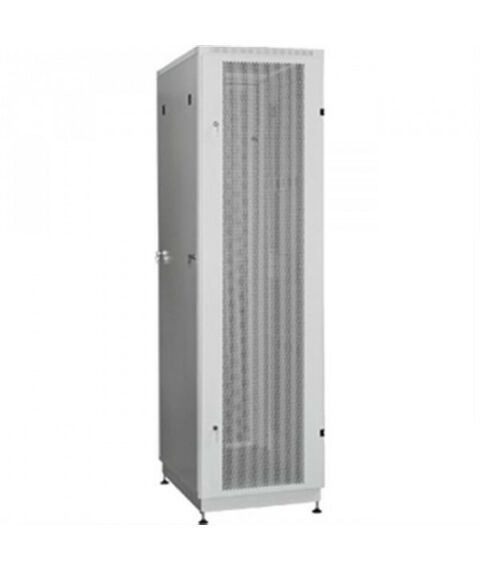 Шкафы и стойки: Шкаф NT PRACTIC 2 MP22-68 G 19" напольный 22U 600*800, дверь перфорированная, серый (3ч) фотографии