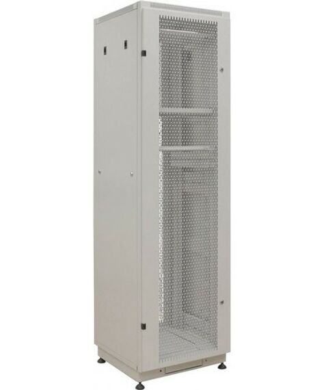 Шкафы и стойки: Шкаф NT PRACTIC 2 MP42-610 G 19" напольный 42U 600*1000, дверь перфорированная, серый (3ч) фотографии