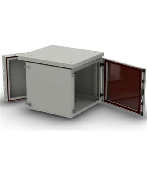 Шкафы и стойки: Шкаф NT WALLBOX IP55 18-64 G 19"  настенный, пылевлагозащищенный, серый, 18U  600*460, дверь цельнометалл фотографии