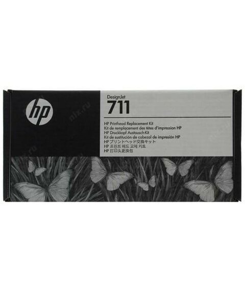 Для HP (оригинал): Комплект для замены печатающей головки HP C1Q10A №711 Black/Cyan/Magenta/Yellow для DesignJet T120/T520 фотографии