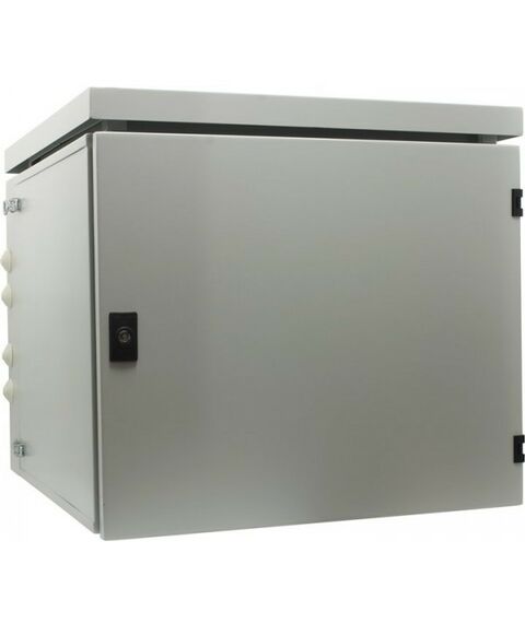 Шкафы и стойки: Шкаф NT WALLBOX IP55 9-66 G 19" настенный, пылевлагозащищенный, серый, 9U 600*660, дверь цельнометалл фотографии