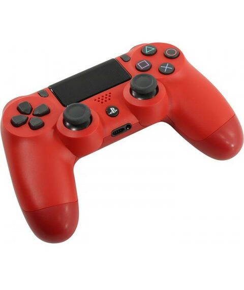 Игровые приставки: Беспроводной геймпад Sony Dualshock4 Wireless для Sony PlayStation4 [CUH-ZCT2E Magma Red] фотографии