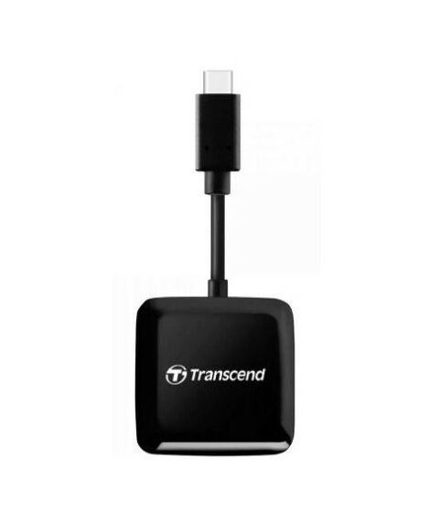 Картридеры: Картридер Transcend TS-RDC3 USB Type-C (USB 3.2 Gen 1) / SD / MicroSD фотографии