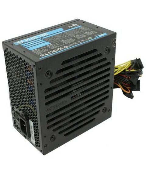 Блоки питания: Блок питания AeroCool VX-700 PLUS 700W ATX 24+2x4+2x6/8пин RTL фотографии